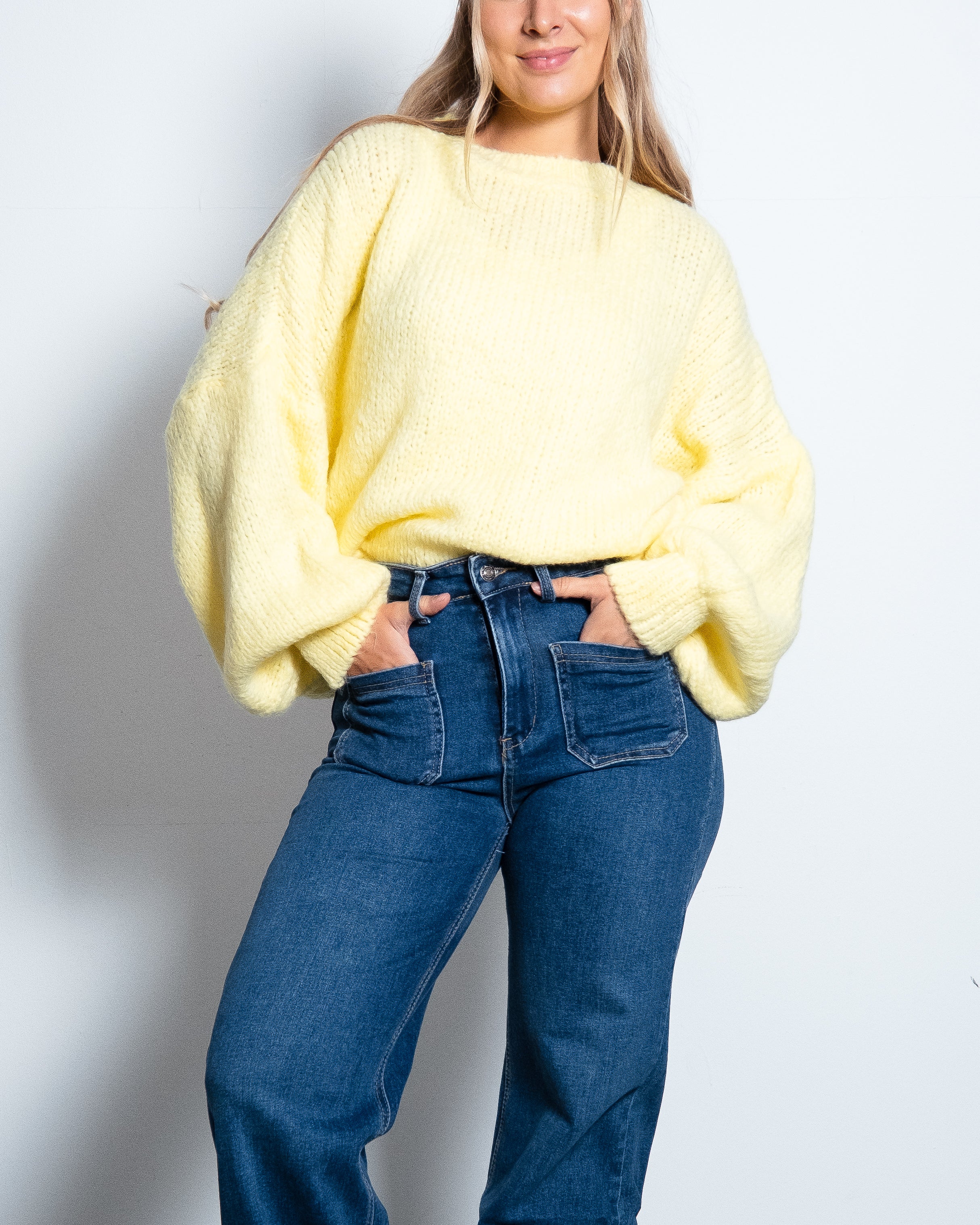 KONETO Sweater BUTTER