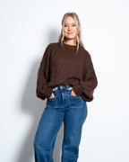 KONETO Sweater CHOCOLATE