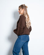 KONETO Sweater CHOCOLATE