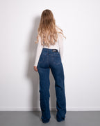 DARK BLUE WIDE LEG JEANS TALL - INSEAM 86CM