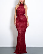 HARUKA Dress BURGUNDY