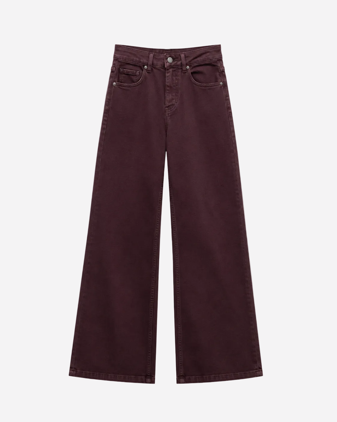 STRETCHY STRAIGHT LEG JEANS DARK PURPLE - INSEAM 78CM | SEISHIKI STUDIO