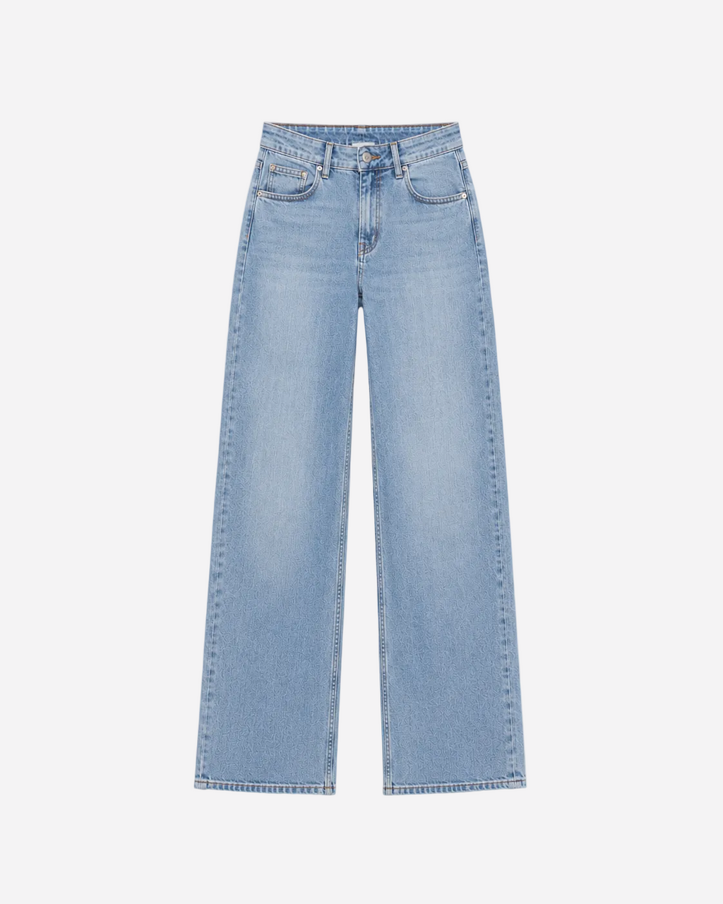 SUPER STRETCHY STRAIGHT LEG MEDIUM VINTAGE WASH JEANS - INSEAM 80CM - EITO - SEISHIKI STUDIO