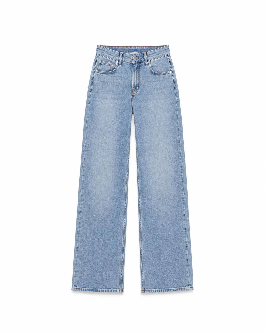 SUPER STRETCHY STRAIGHT LEG MEDIUM VINTAGE WASH JEANS - INSEAM 80CM - EITO - SEISHIKI STUDIO