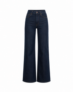 ULTRA STRETCH RAW DENIM WIDE LEG JEANS - INSEAM 78CM | SEISHIKI STUDIO