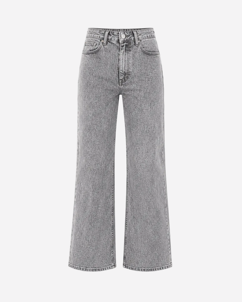 KIKYO STRETCHY GREY Straight Leg Jeans - INSEAM 74CM | SEISHIKI STUDIO
