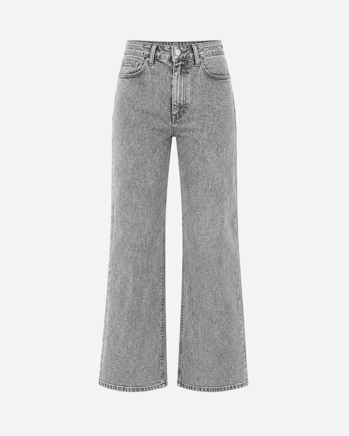KIKYO STRETCHY GREY Straight Leg Jeans - INSEAM 74CM | SEISHIKI STUDIO