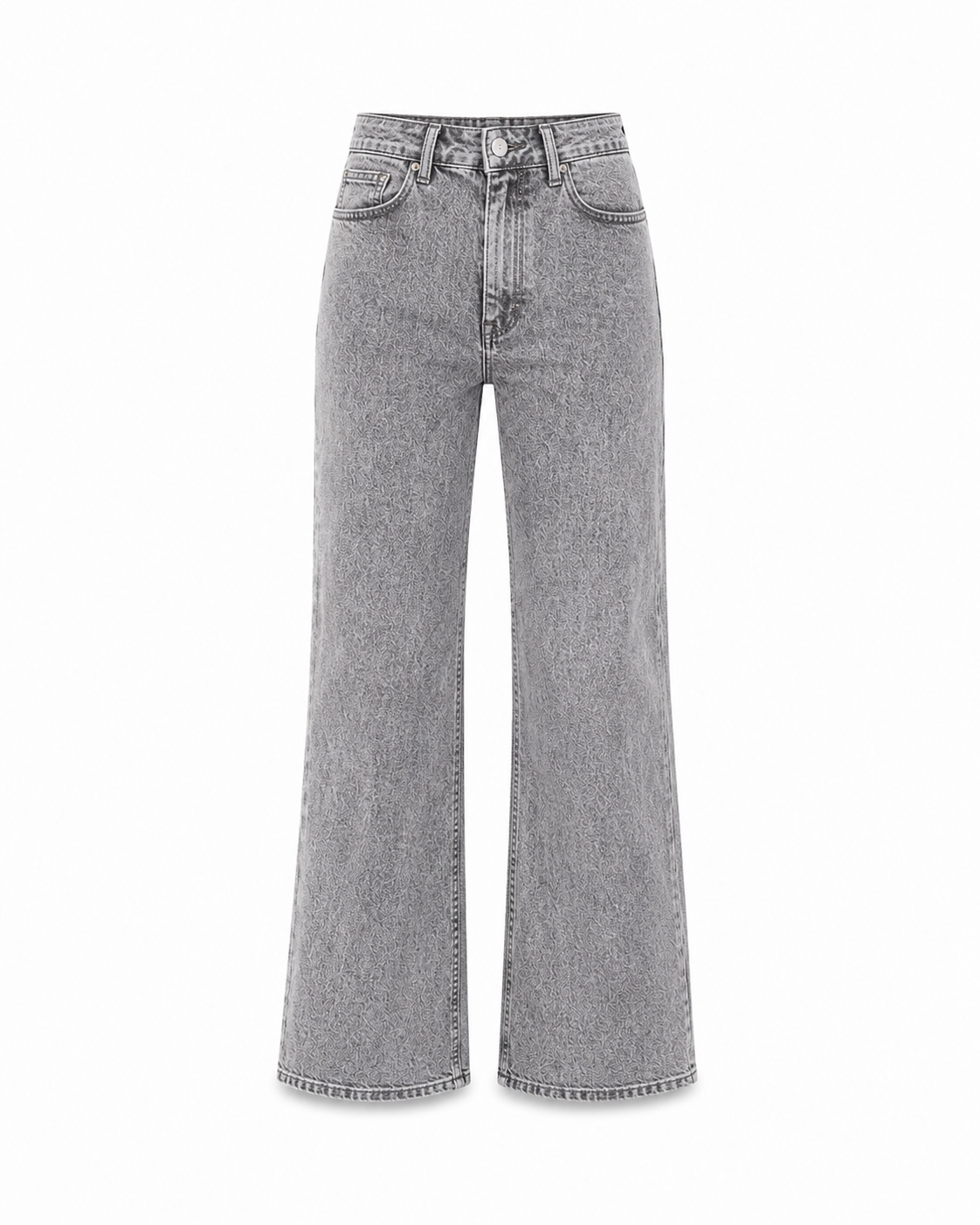 KIKYO STRETCHY GREY Straight Leg Jeans - INSEAM 74CM | SEISHIKI STUDIO
