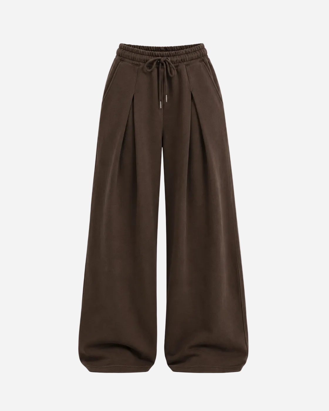 ULTRA STRETCH SEISHIKI STUDIO Relaxed Barrel Sweatpants BROWN | SEISHIKI STUDIO