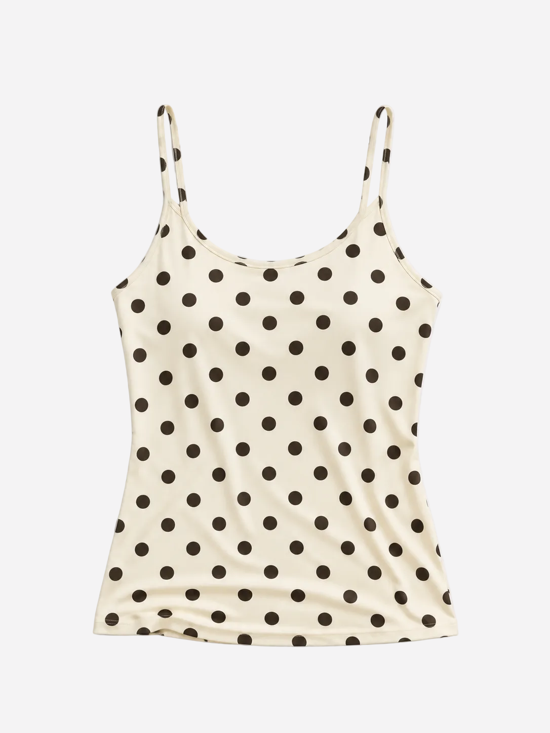 polkadot stretchy tanktop yellow | SEISHIKI STUDIO