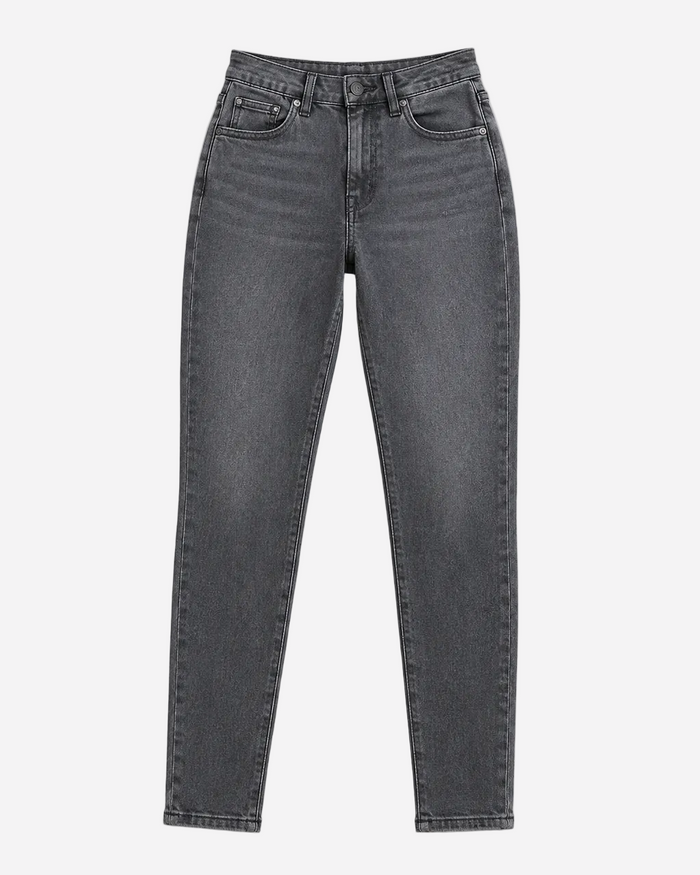 Inseam 66cm – Ikeda Stretchy Skinny Jeans Grey – Curvy Fit | SEISHIKI STUDIO