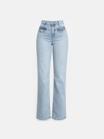 RENO STRETCHY Wide Leg Jeans - INSEAM 79CM | SEISHIKI STUDIO