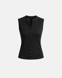 SEISHIKI STUDIO Soft Touch Button Top Black