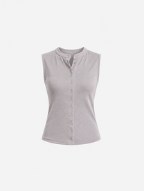 SEISHIKI STUDIO Soft Touch Button Top Grey