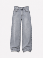 STRETCHY MAINICHI Wide Leg Jeans GREY - IL 79CM - SEISHIKI STUDIO