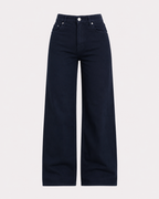 002 - THE BAGGY STRAIGHT LEG STRETCHY Jeans NAVY - INSEAM 78CM | SEISHIKI STUDIO