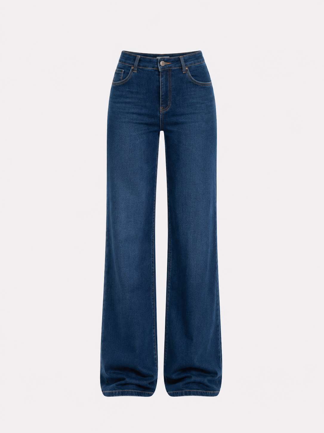 TALL STRETCHY DARK BLUE WIDE LEG JEANS - INSEAM 86CM | SEISHIKI STUDIO