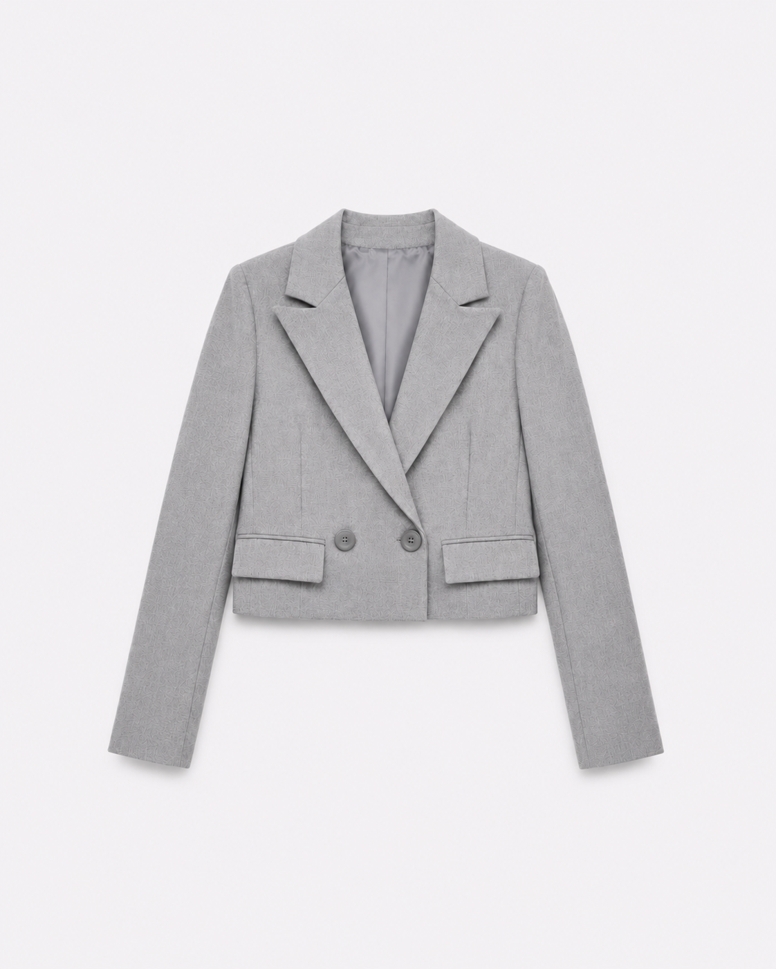 HARUKI Cropped Blazer GREY | SEISHIKI STUDIO