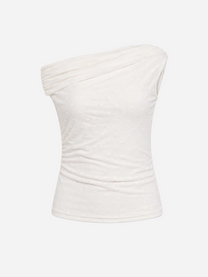 Stretchy Polkadot Off Shoulder Top White – SEISHIKI STUDIO