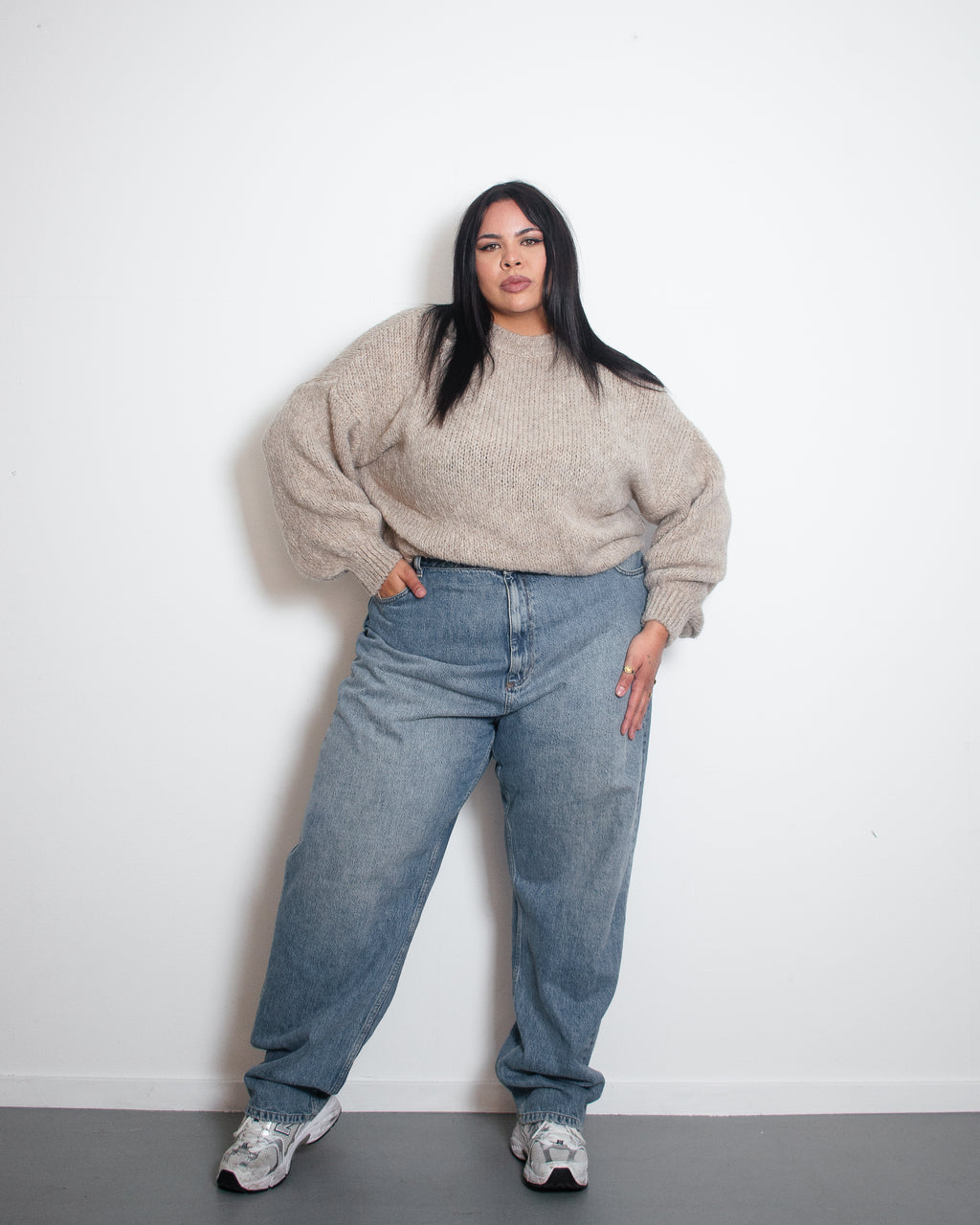 KONETO Sweater CAMEL