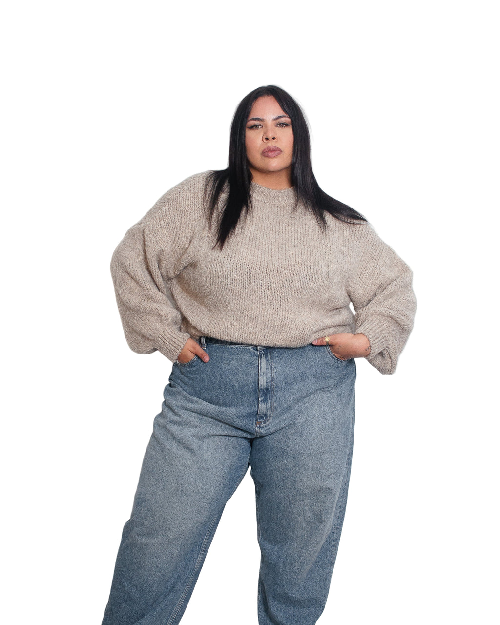 KONETO Sweater CAMEL