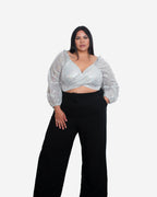 RYOTO Top LIGHT SILVER