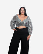 RYOTO Top DARK SILVER