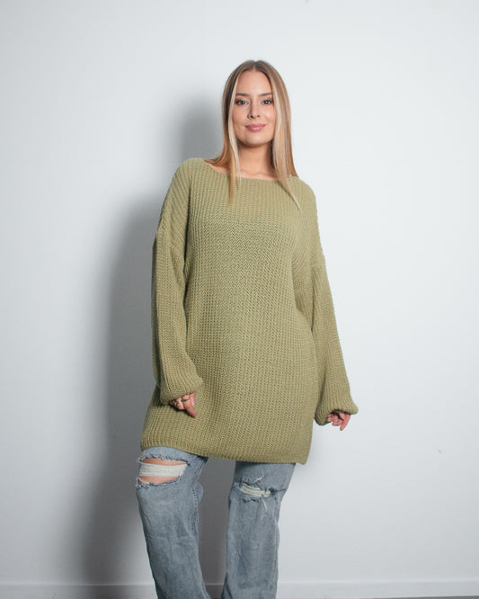 ENMEI Sweater GREEN