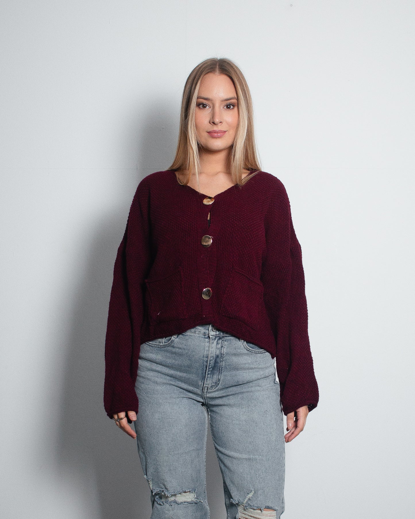 SATO Sweater BURGUNDY 2