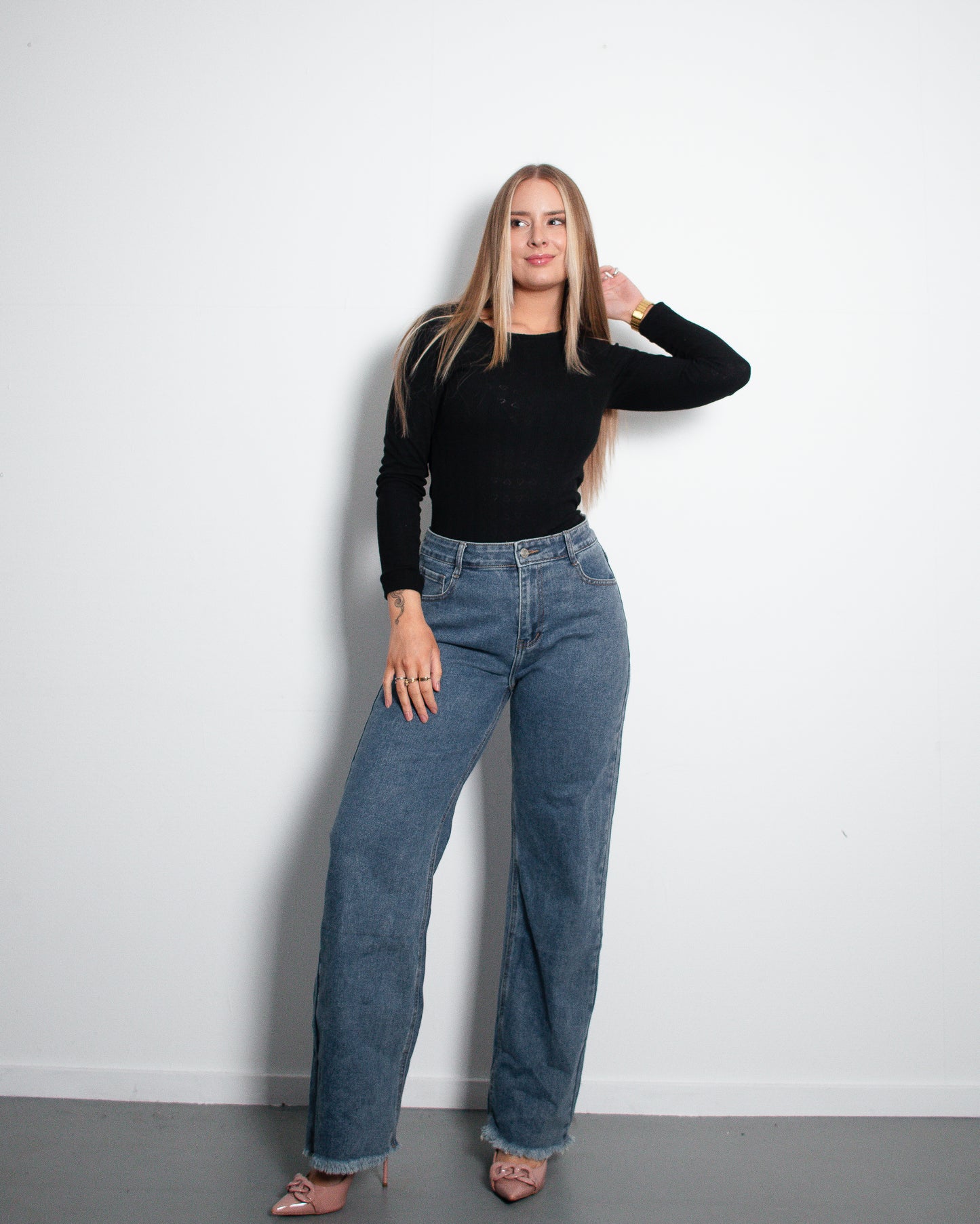 GIICHI Wide Leg Jeans