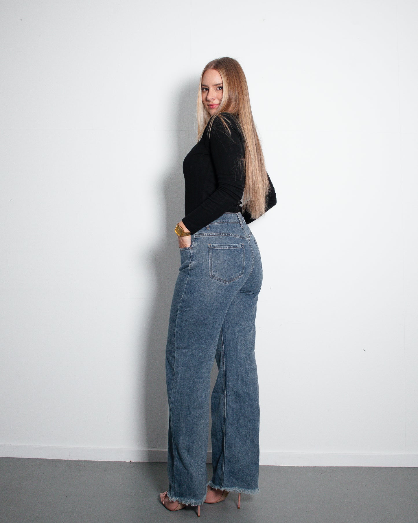 GIICHI Wide Leg Jeans