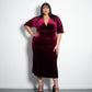 ERI Dress BURGUNDY