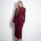 HANAE Dress BURGUNDY