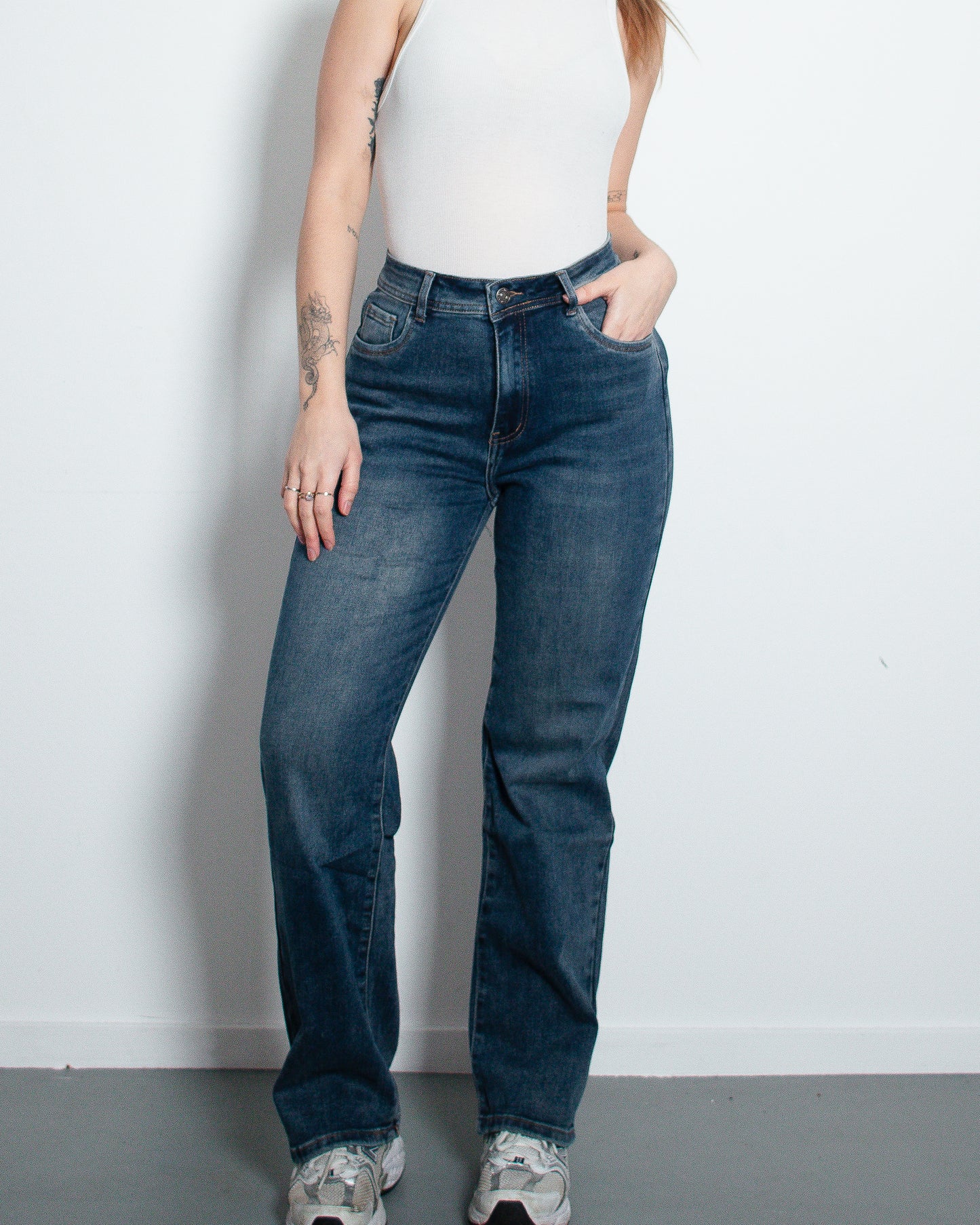 HIKUI Wide Leg Jeans