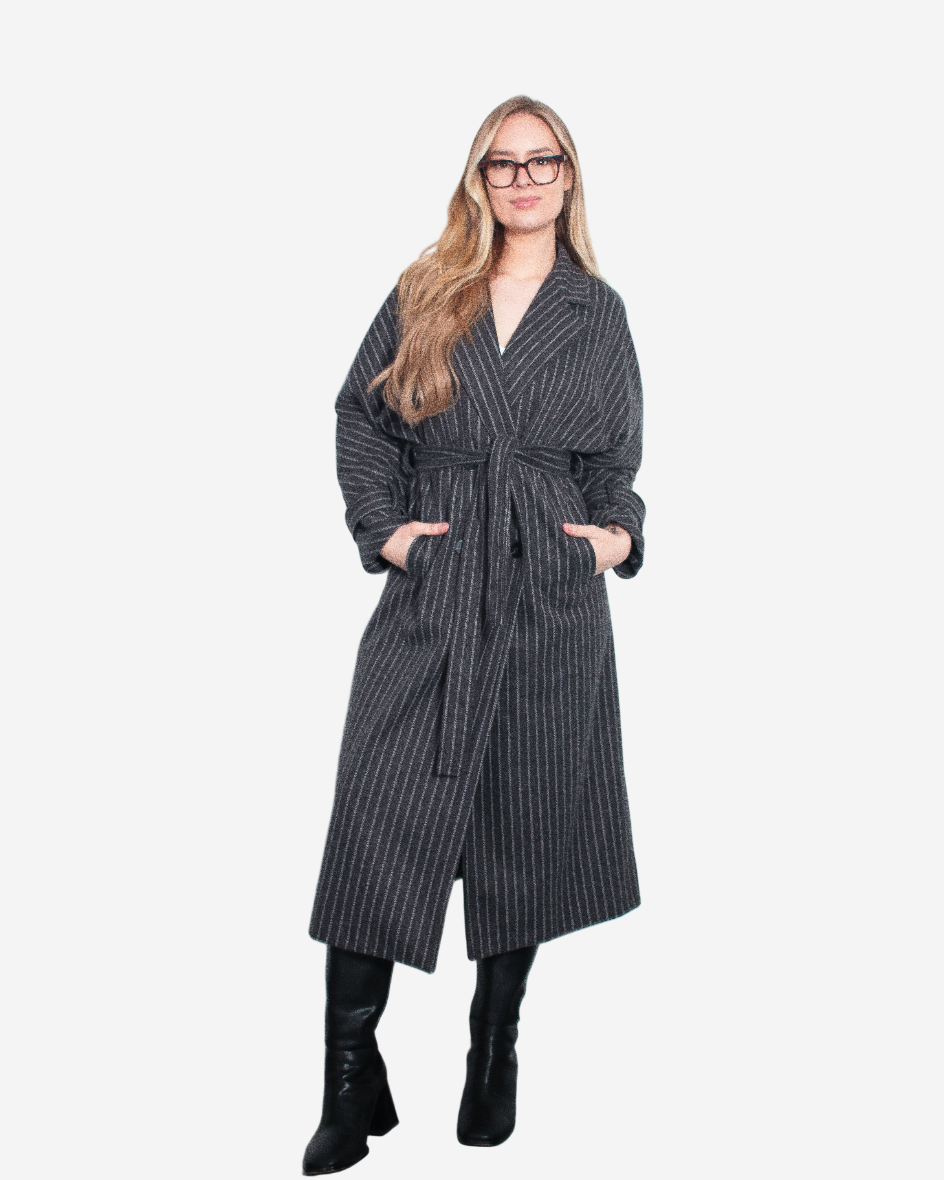 MIKI Coat DARK GREY