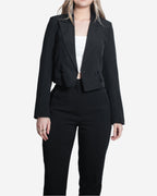 HARUKI Cropped Blazer BLACK