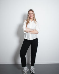 BEYI Blouse WHITE | SEISHIKI STUDIO
