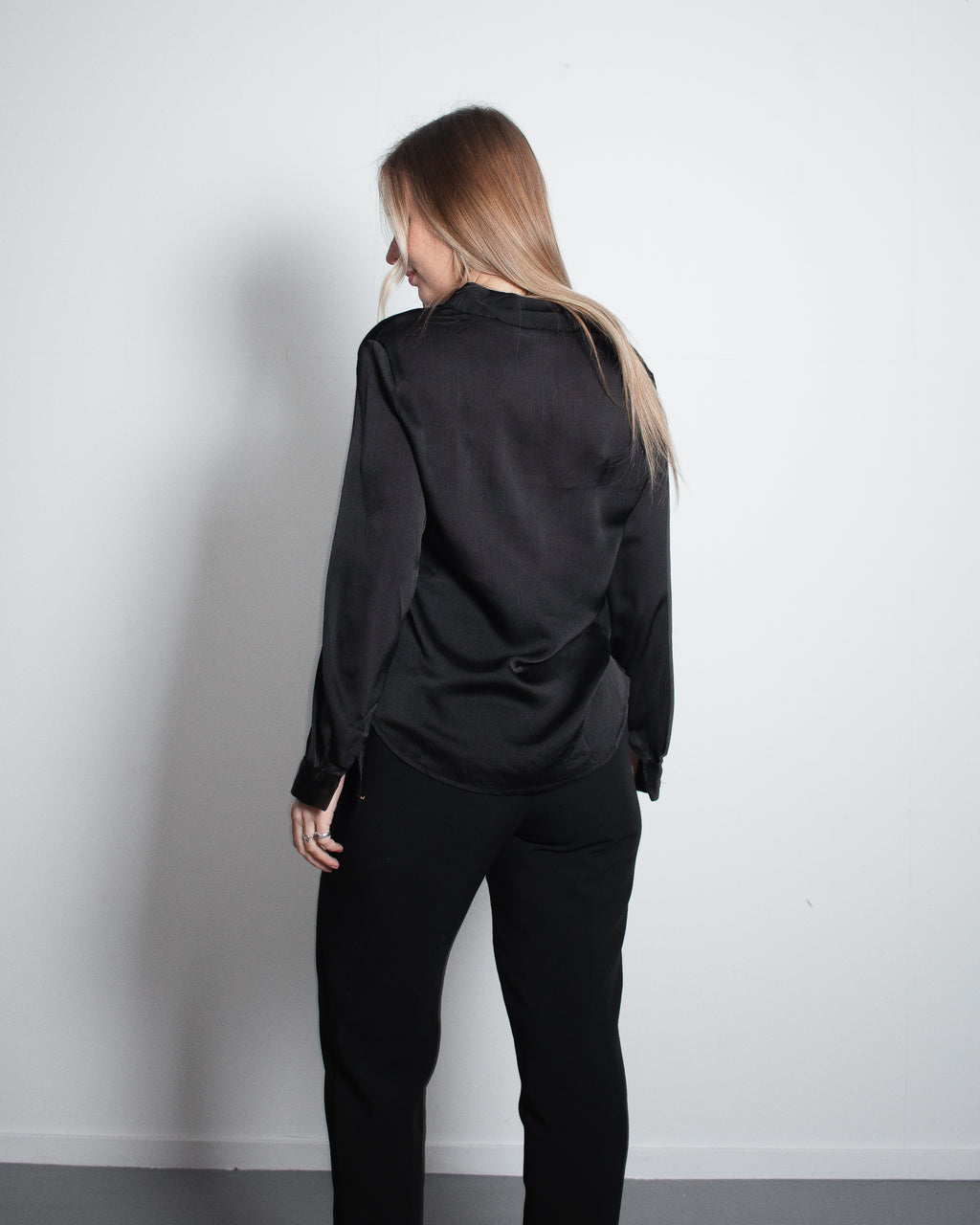 KAZE Blouse ZWART