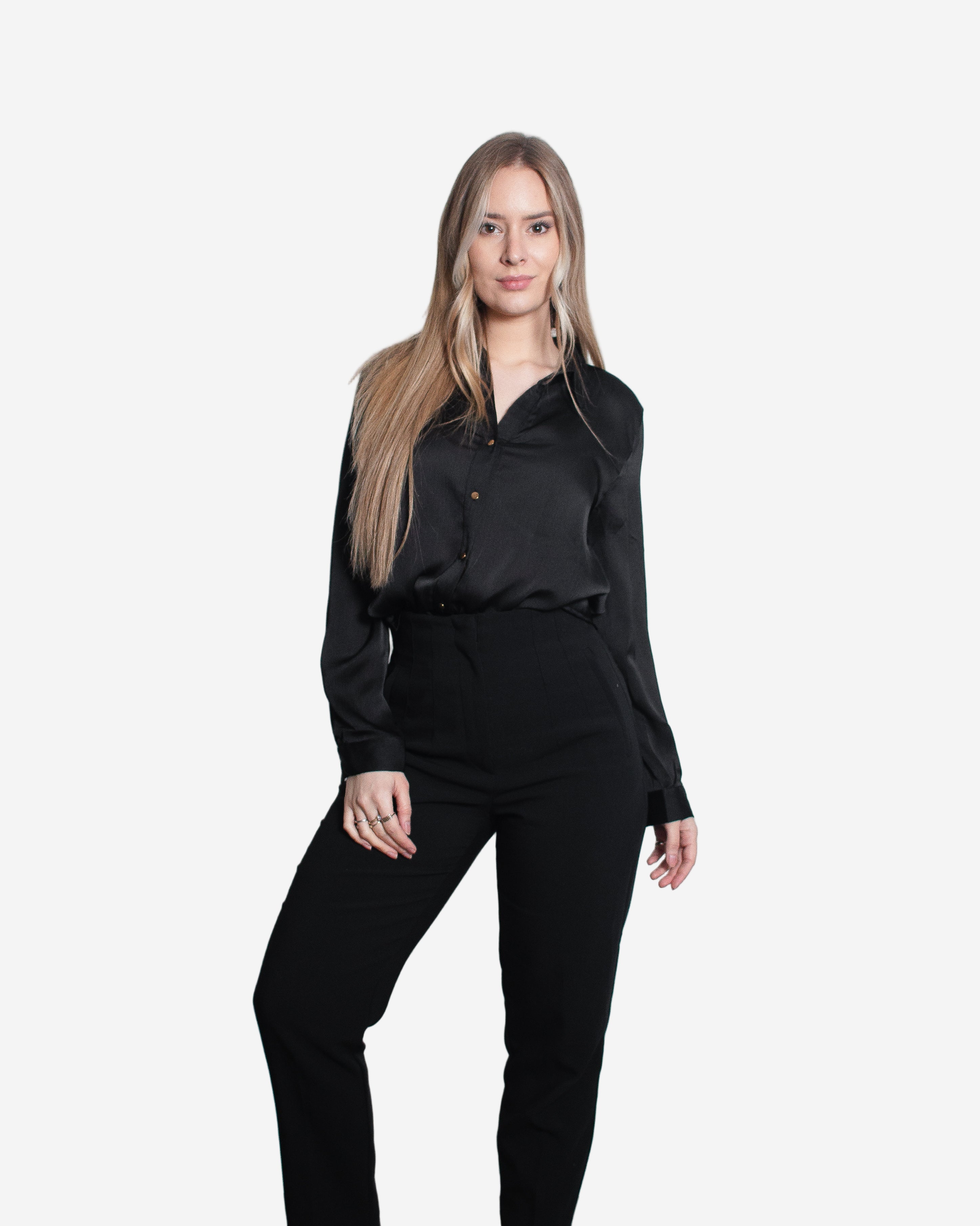 KAZE Blouse BLACK