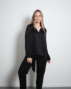 ASAMI Blouse BLACK