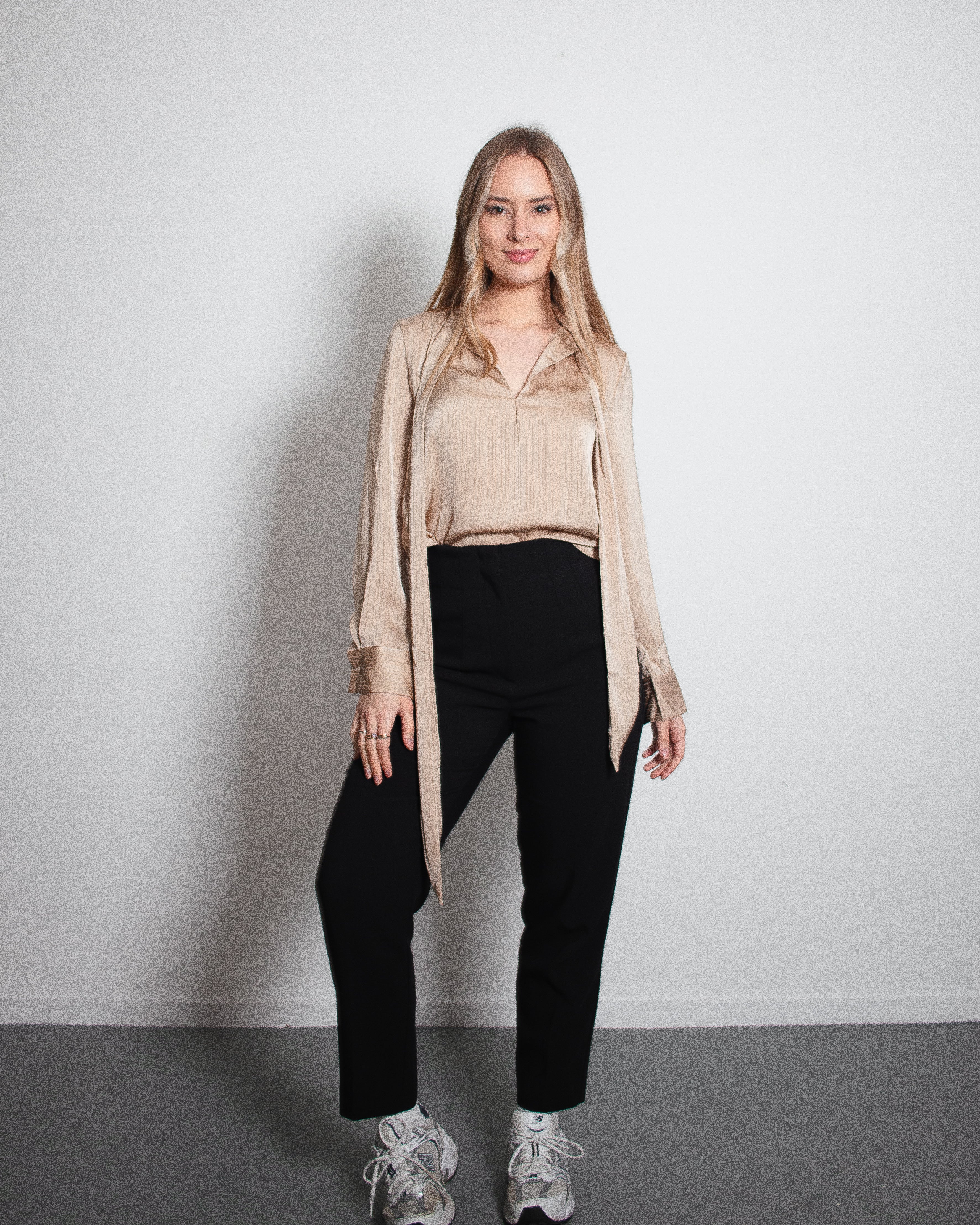 ASAMI Blouse BEIGE