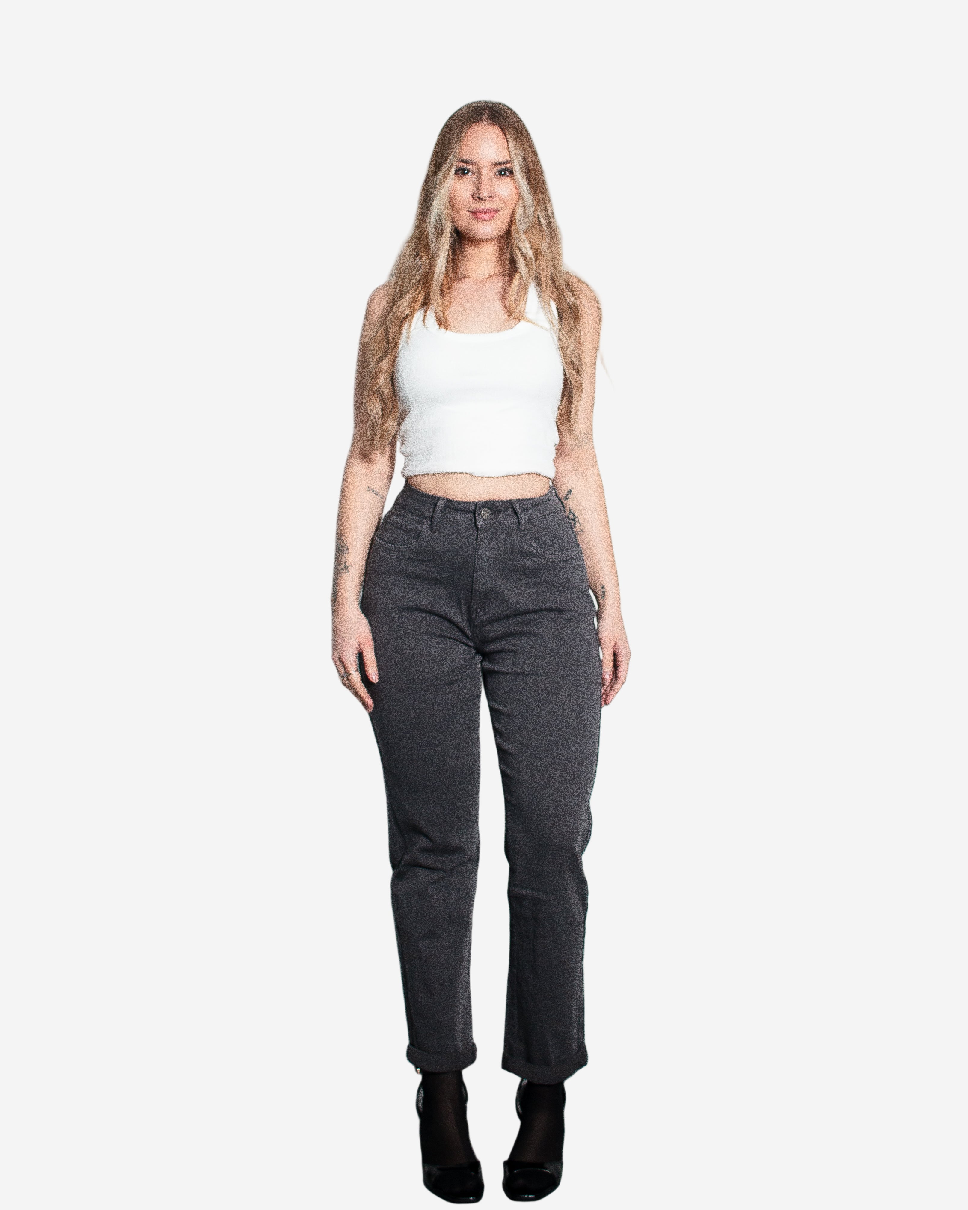 RAUNJI Mom Jeans