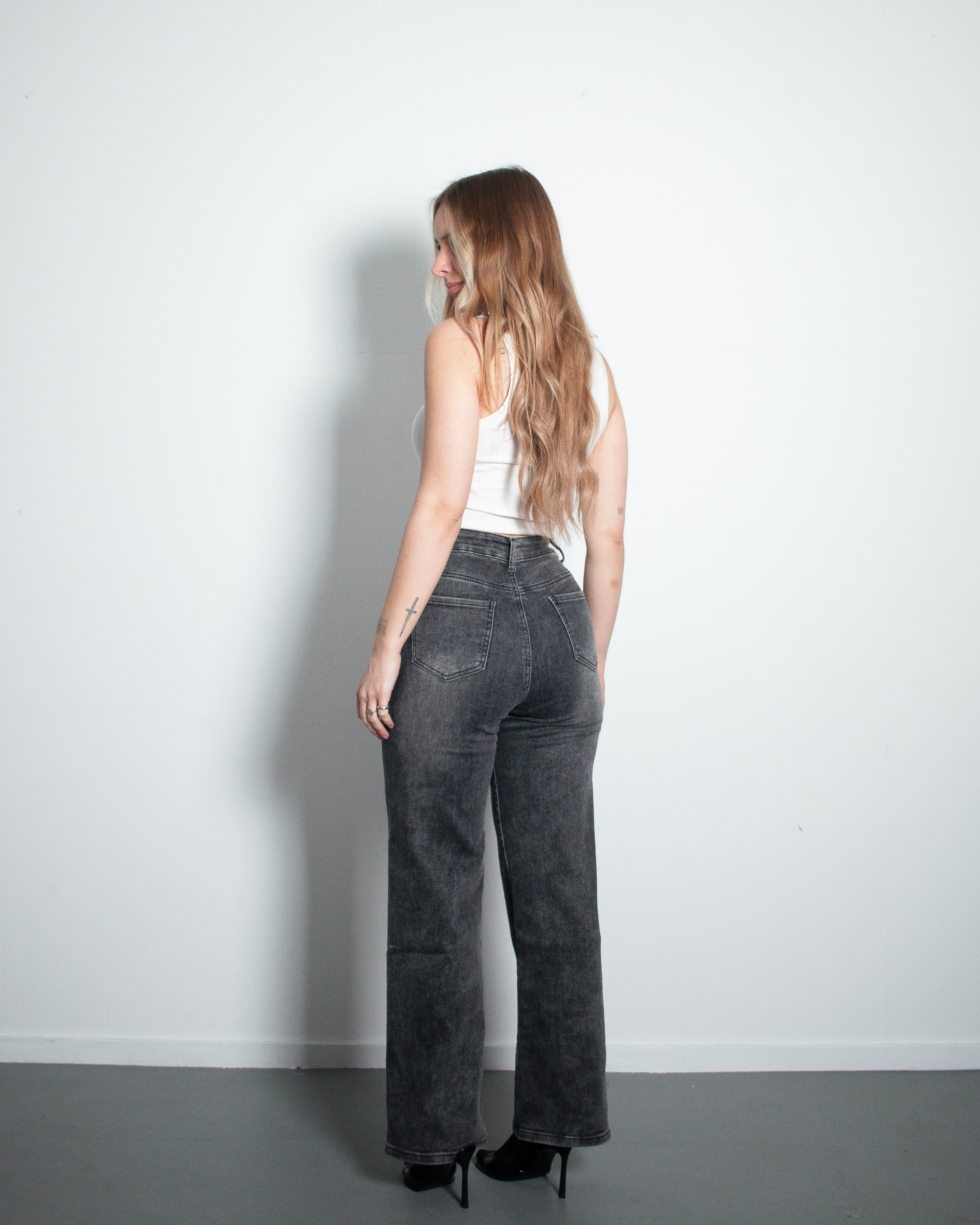 SHINZO Wide Leg Jeans - INSEAM 78CM