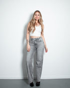 HITOMI Wide Leg Jeans