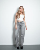 HITOMI Wide Leg Jeans