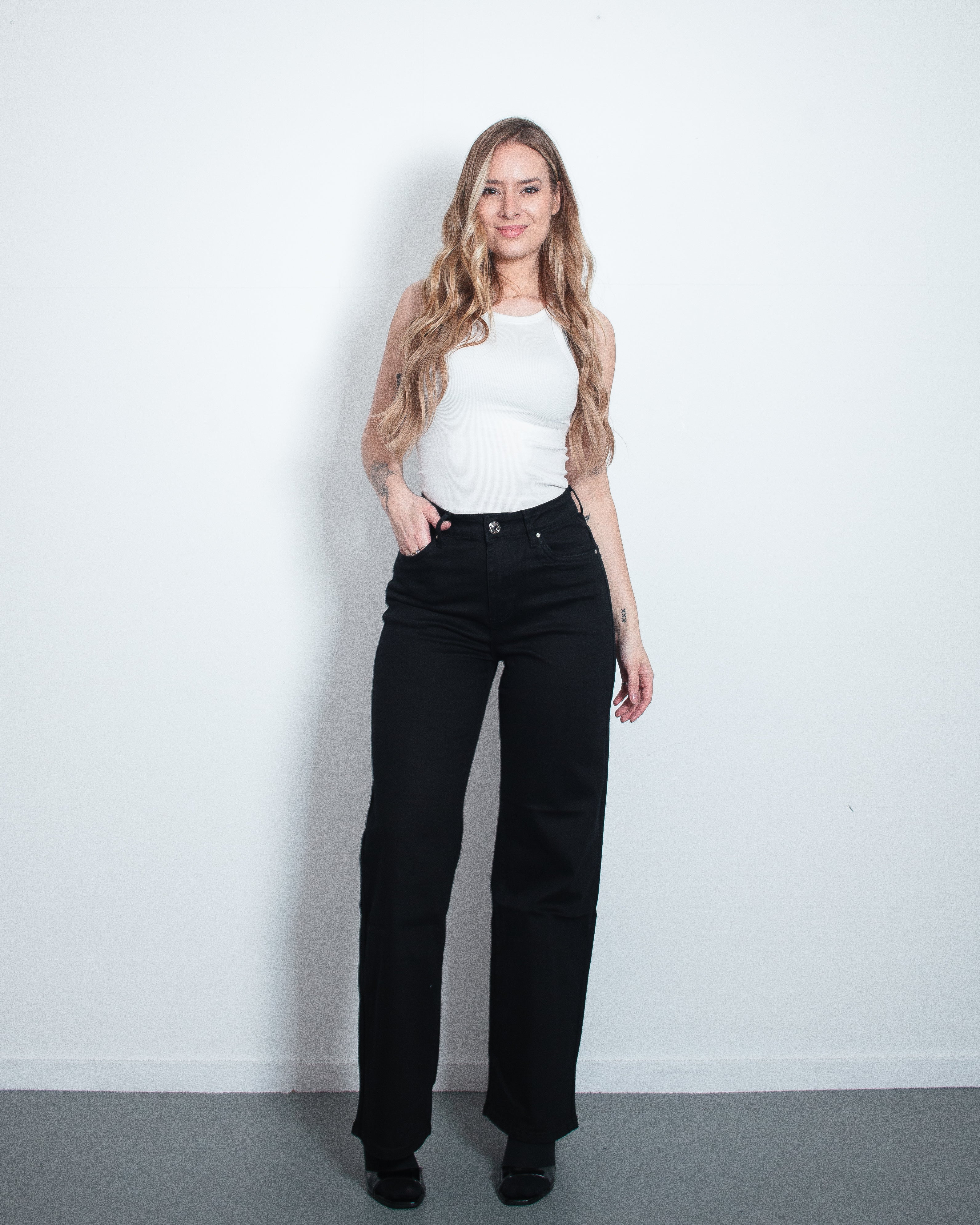 CHIMON Jeans BLACK - IL 78CM