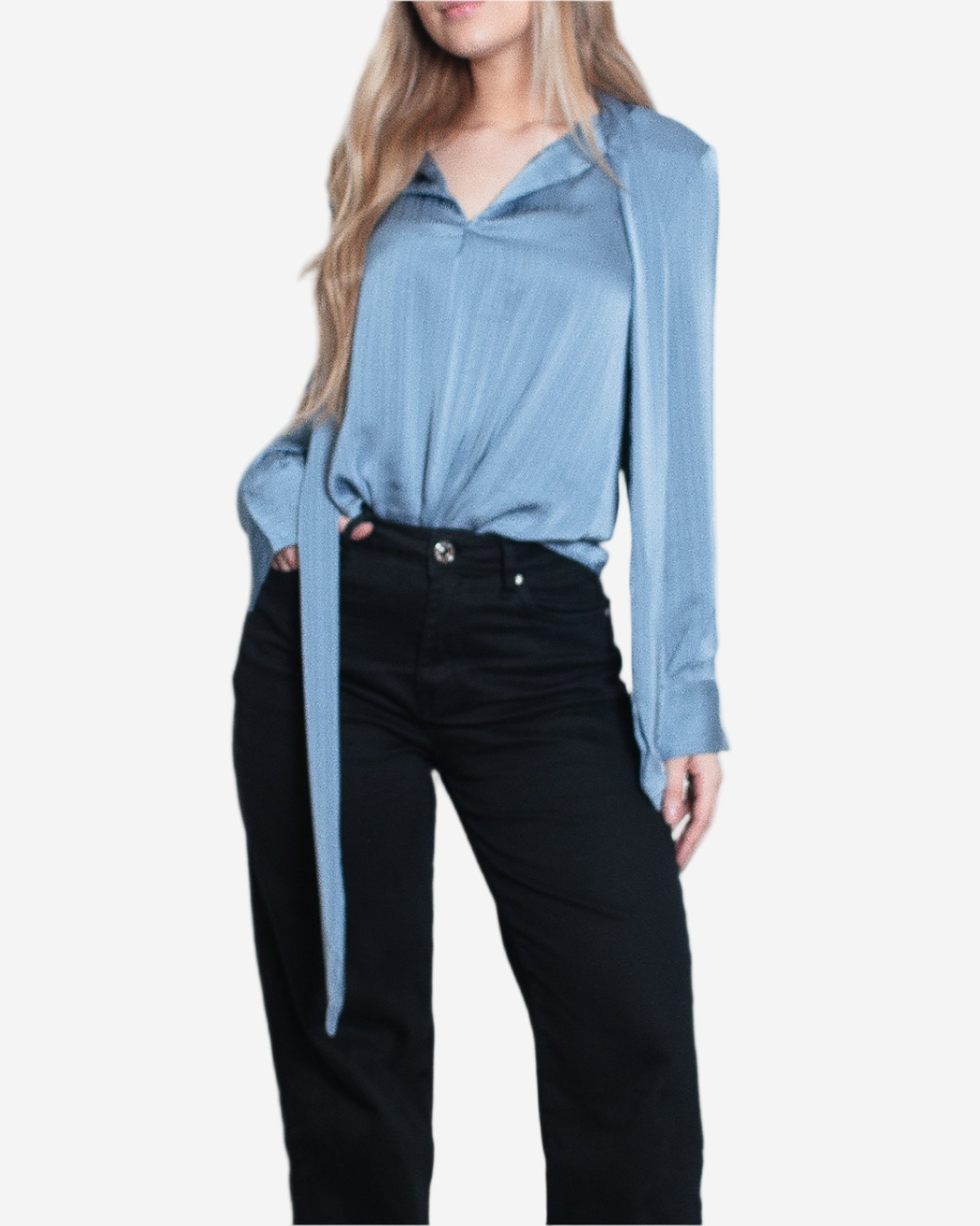 ASAMI Blouse BLUE