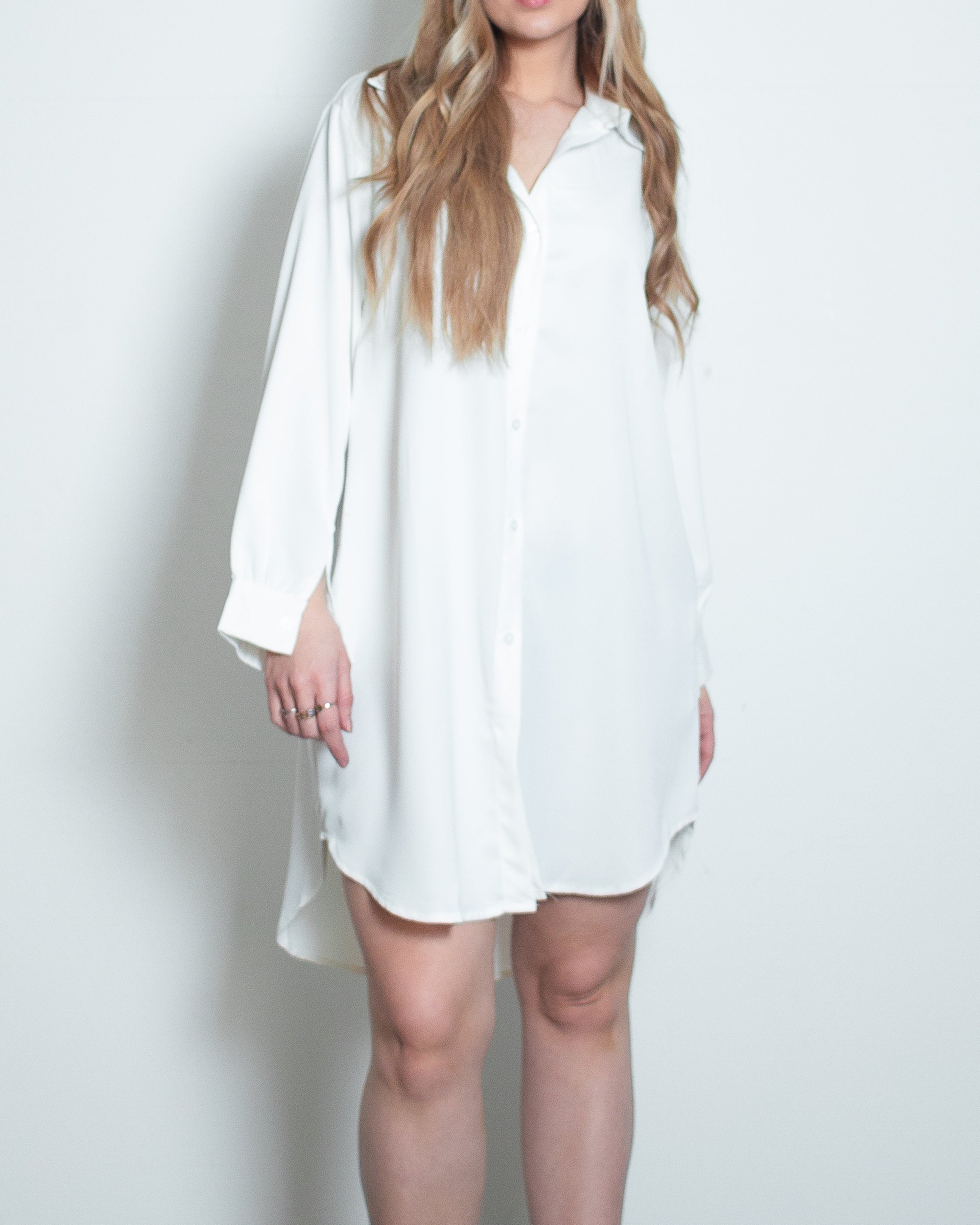 UEBU Boyfriend Shirt WHITE
