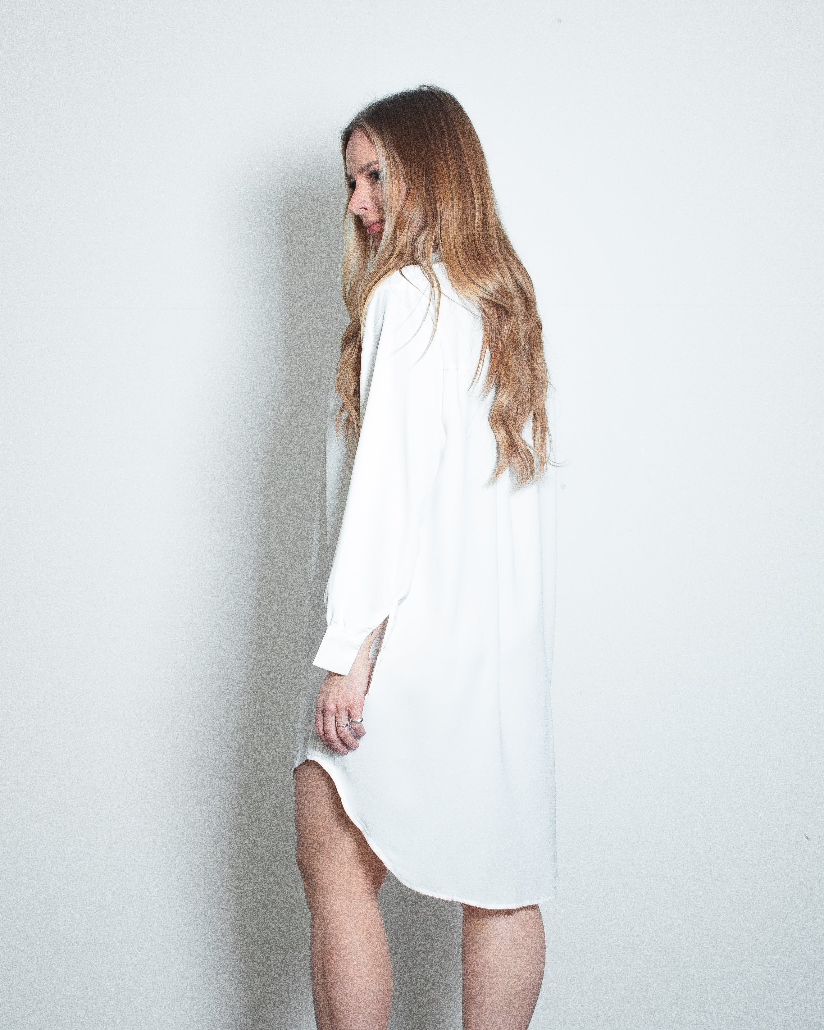 UEBU Boyfriend Shirt WHITE