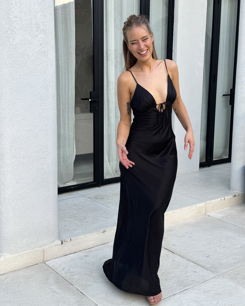 SHAINI Dress BLACK
